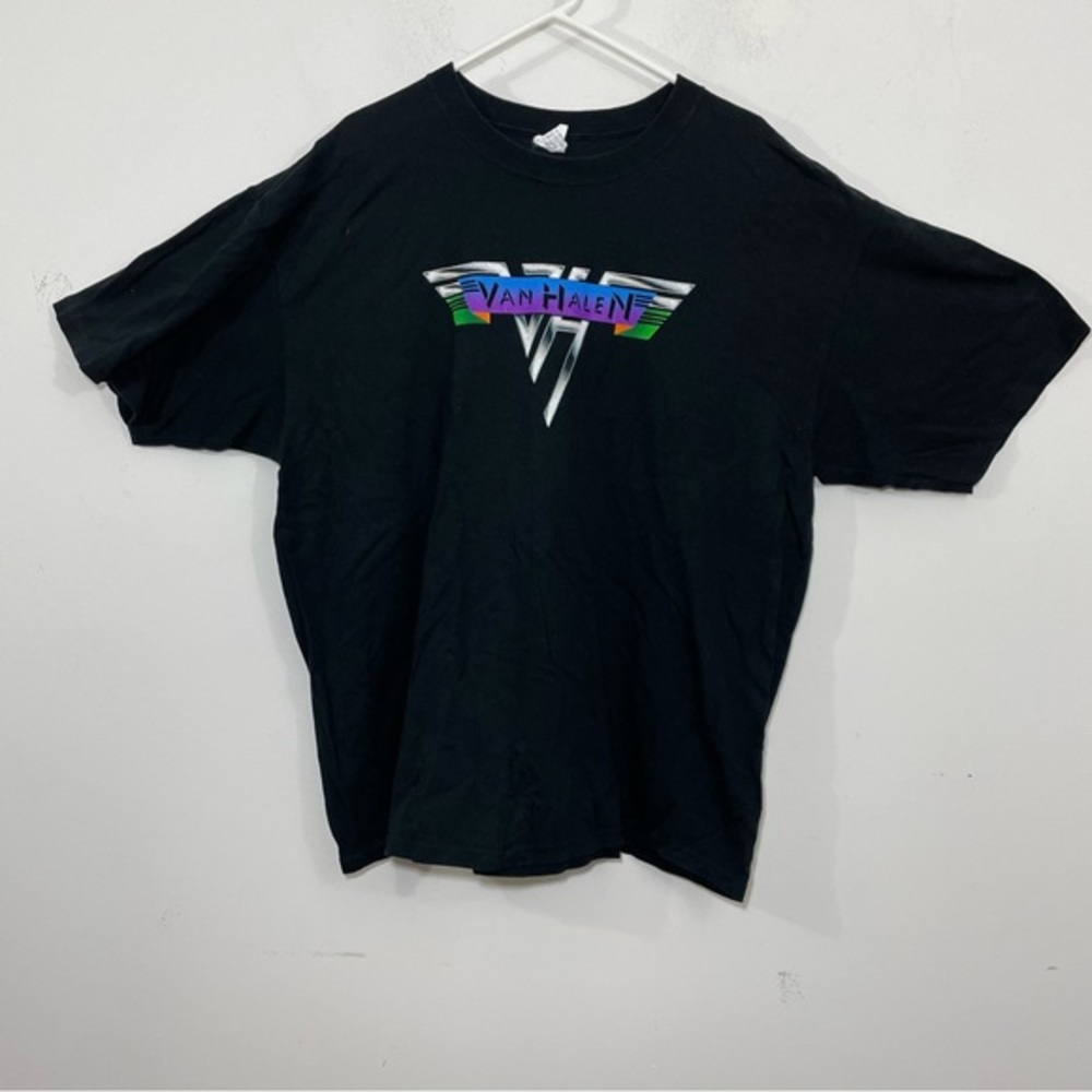 Van Halen world tour t-shirt 2007-2008 size six black short sleeve